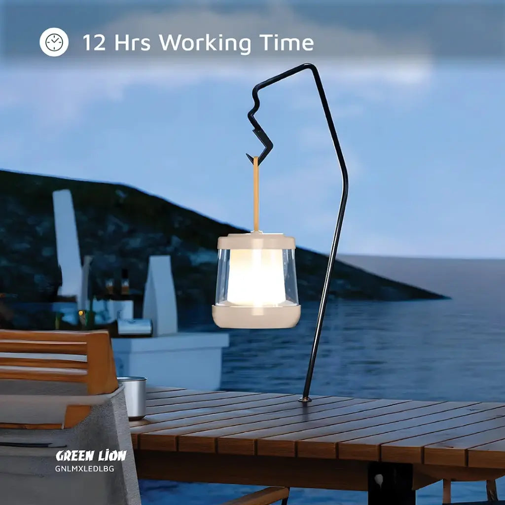 Green Lion Lumex LED Light with Inbuilt LED Strip Light Beige - مصباح ليد لوميكس مع شريط إضاءة ليد مدمج 10 واط من كرين بيجي