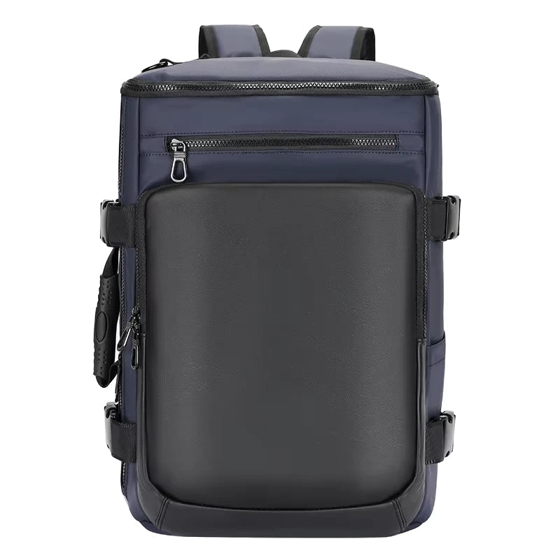 OMASKA 21088-BL 3 WAYS USE BAG BLUE - حقيبة ظهر 3 في 1 متعددة الاستخدام من اوماسكا ازرق