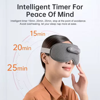 COOL EASY GRAPHENE SMART NASAL SOOTHING HOT COMPRESS EYE MASK - ماسك العين الذكي جرافين تدفئة واسترخاء للعينين