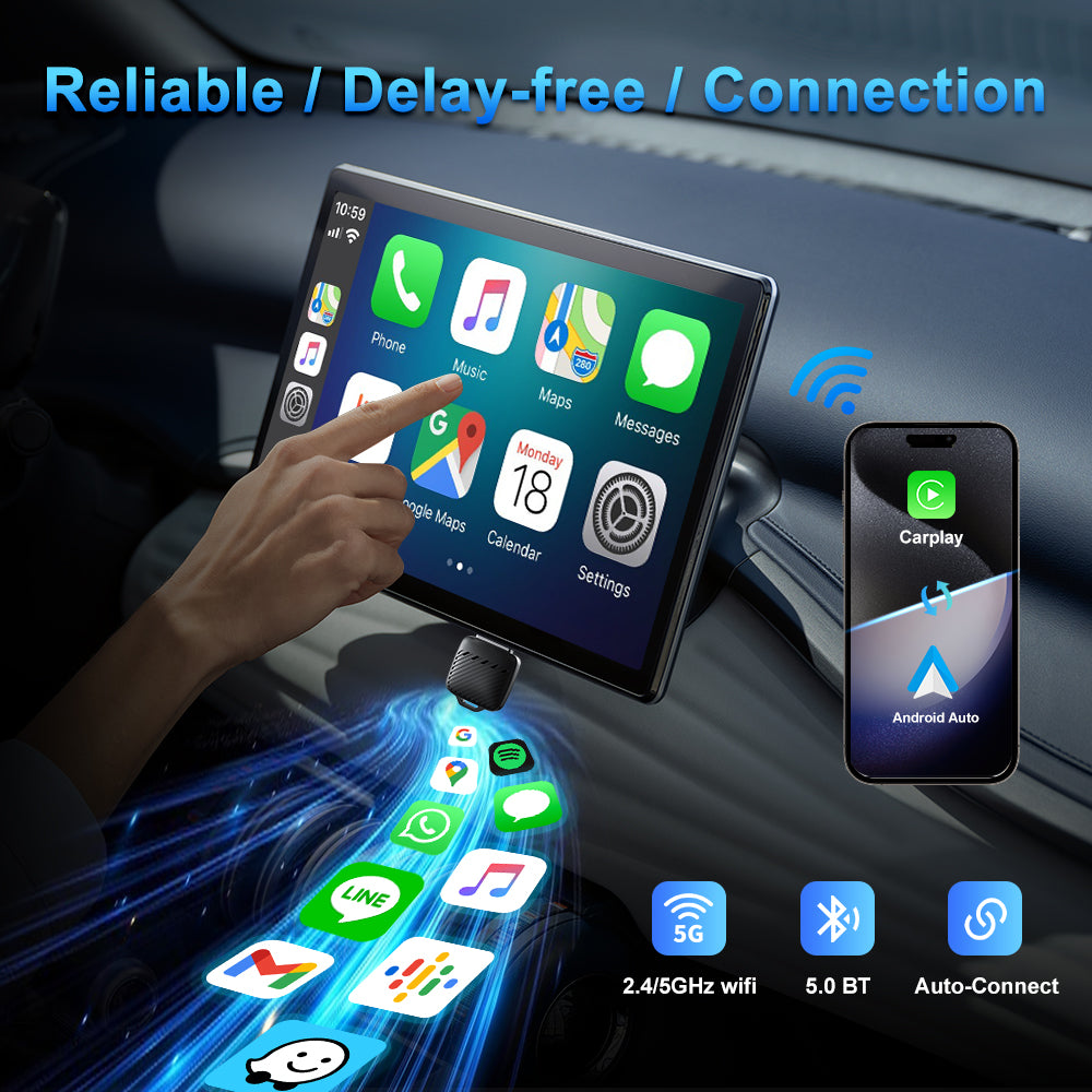 UNIVERSAL CARPLAY BOX 2 IN 1 - كاربلاي بوكس 2 في 1