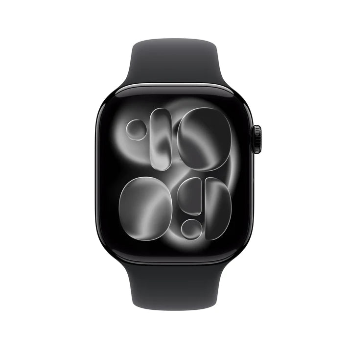 APPLE WATCH SERIES 11 46MM JET BLACK M/L - ابل ووتش سيريس 11 قياس 46 ملم لون جيت بلاك - سوار M/L