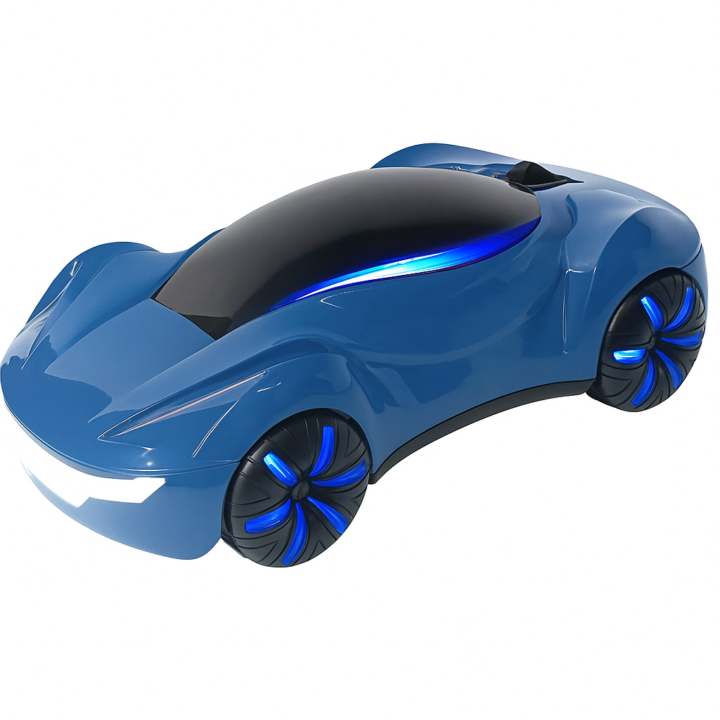 STUNT DRIFTING TOY CAR BLUE - سيارة رياضية عالية السرعة تعمل بالتحكم عن بعد من شاومي ازرق