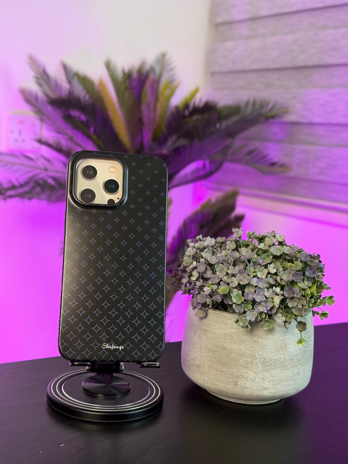 SHEFANGE CASE FOR IPHONE 15 PRO MAX BLUE-كفر سليكون من شيفانج للايفون 15 برو ماكس ازرق