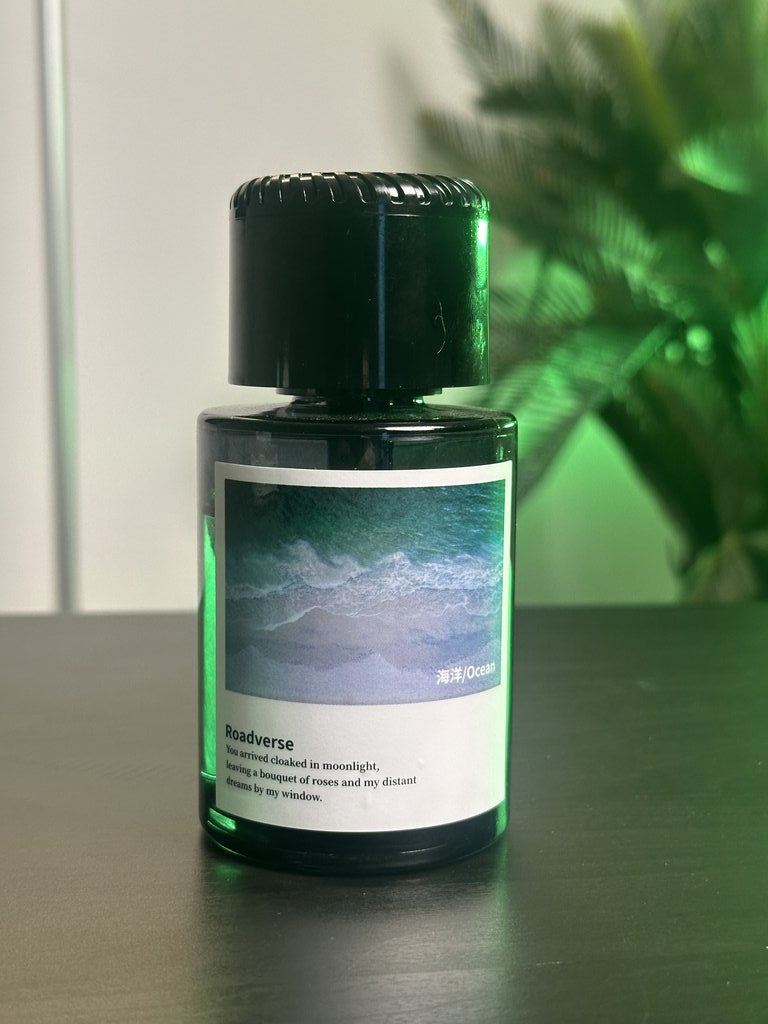 SMART CAR DIFFUSER WITH LED LIGHT - جهاز تعطير السيارة باللمس مع اضاءة ليزرية بسعة تقريبية 280 مل