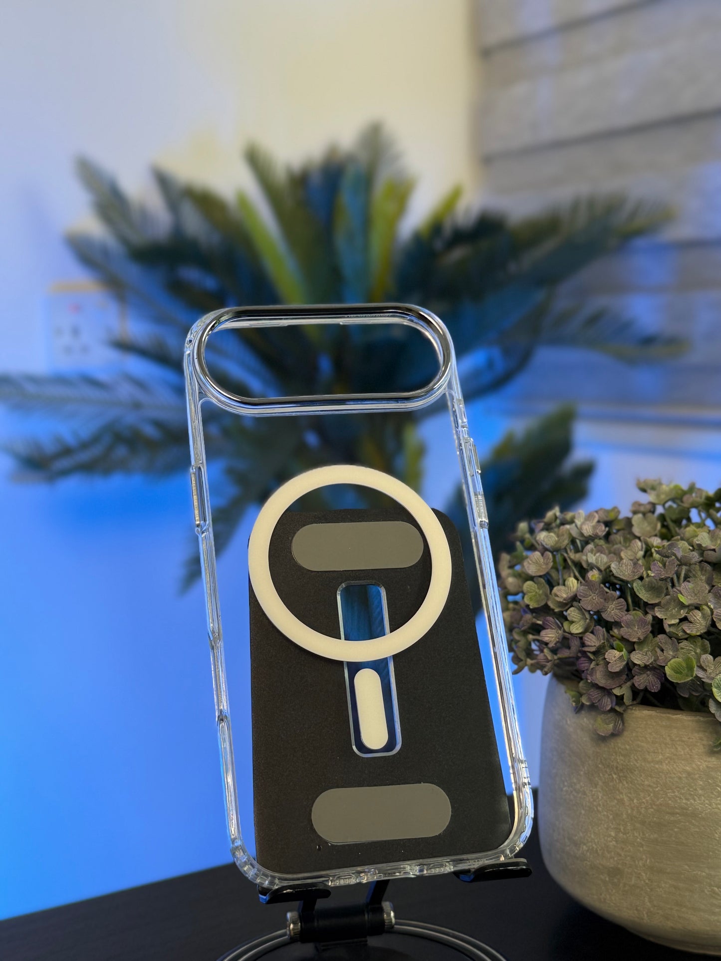 BELKIN MAG CASE FOR IPHONE 17 AIR- كفر شفاف ماك سيف للايفون 17 اير