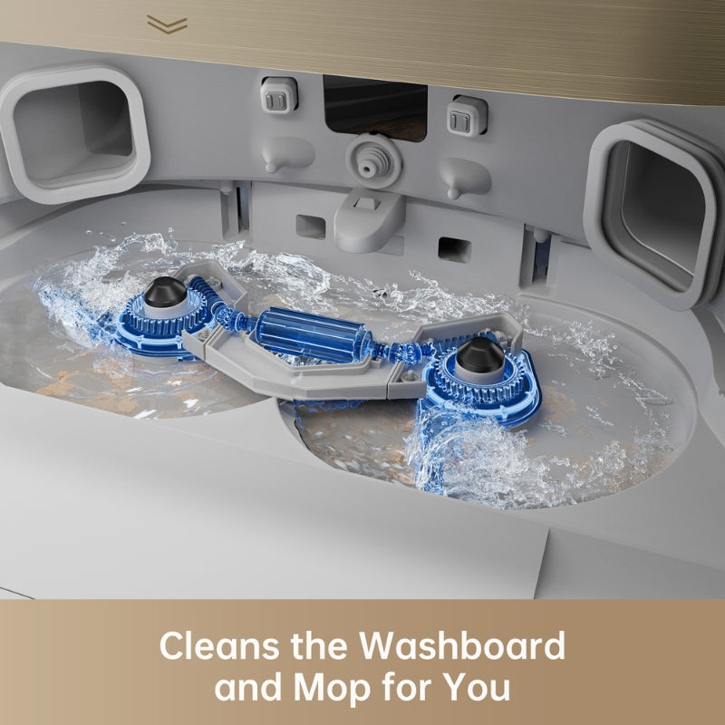 Dreame X40 Ultra Robot Vacuum - روبوت التنظيف كنس ومسح بقوة شفط 12000 باسكال من دريمي