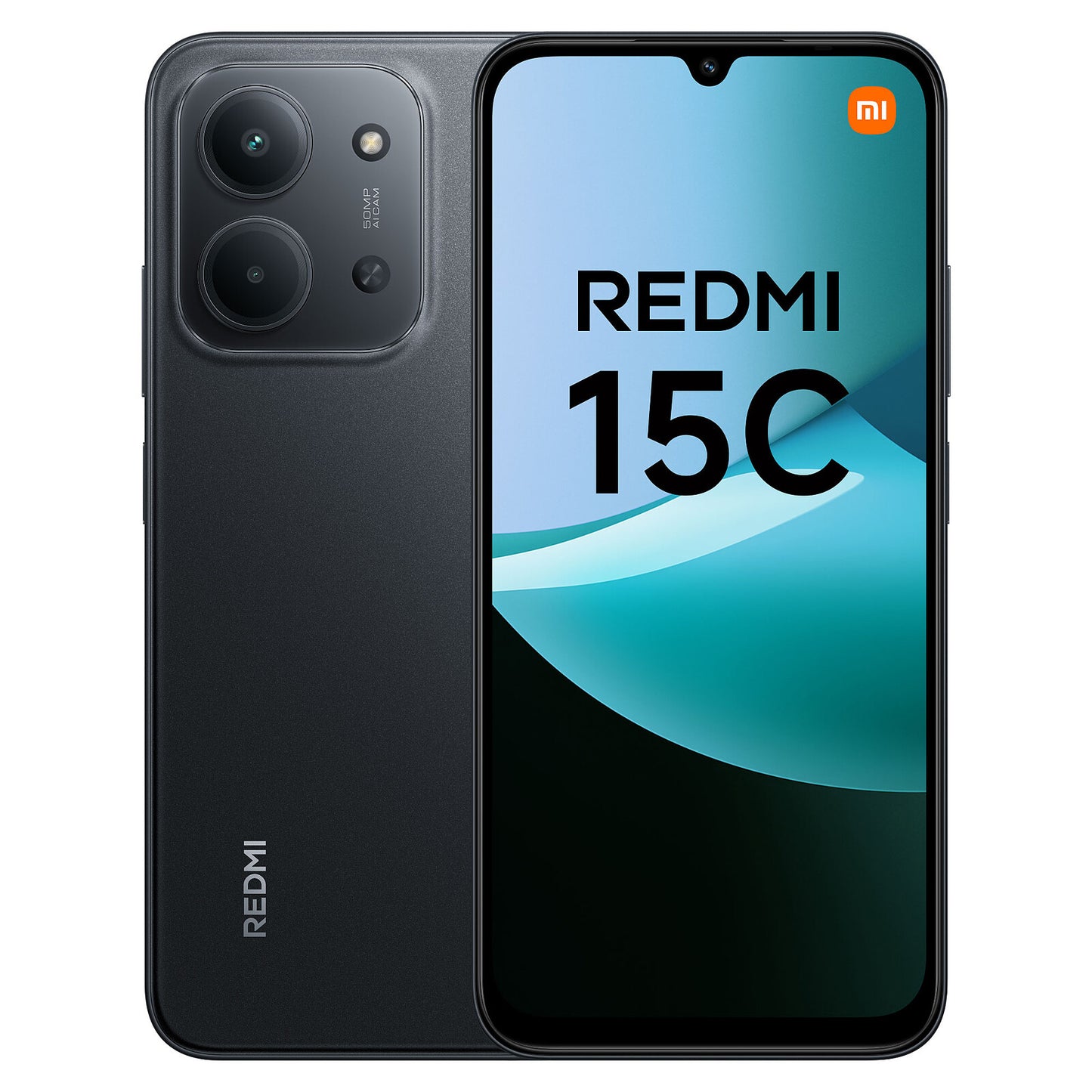 REDMI 15C 4/256 GB BLACK - ريدمي 15 سي 256/4 جيجابايت اسود
