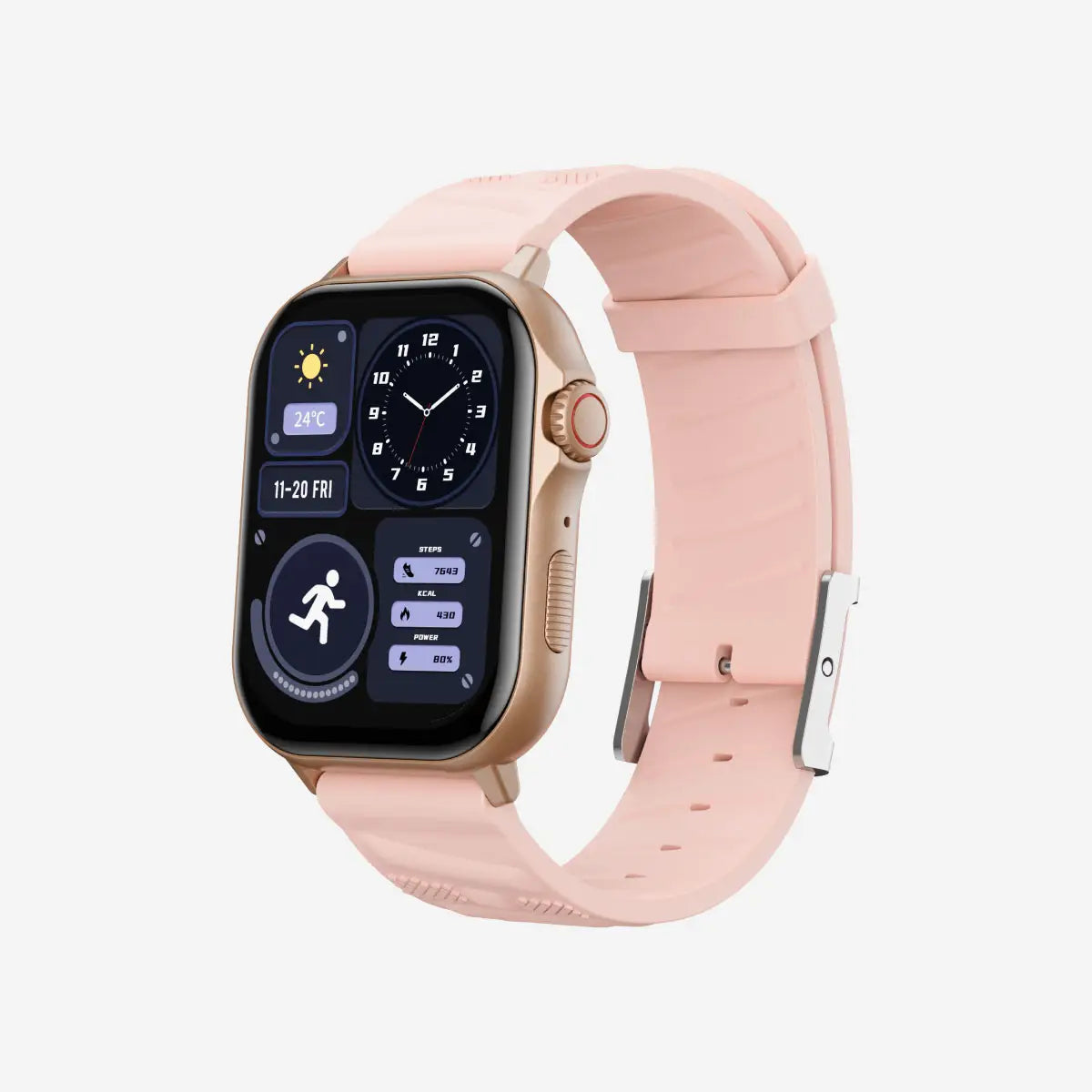 Havit M9061 Amoled Smart Watch PINK - ساعة ذكية من هافيت وردي
