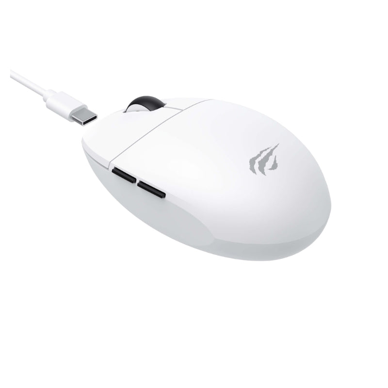 Havit MS1039W Wirelss gaming mouse white+black - ماوس لاسلكي من هافيت