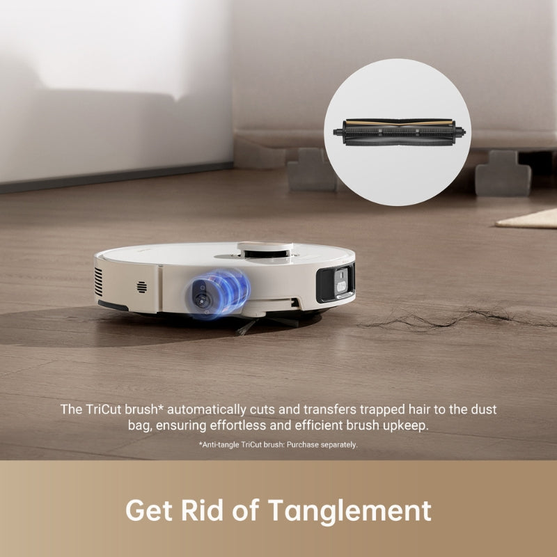 Dreame X40 Ultra Robot Vacuum - روبوت التنظيف كنس ومسح بقوة شفط 12000 باسكال من دريمي