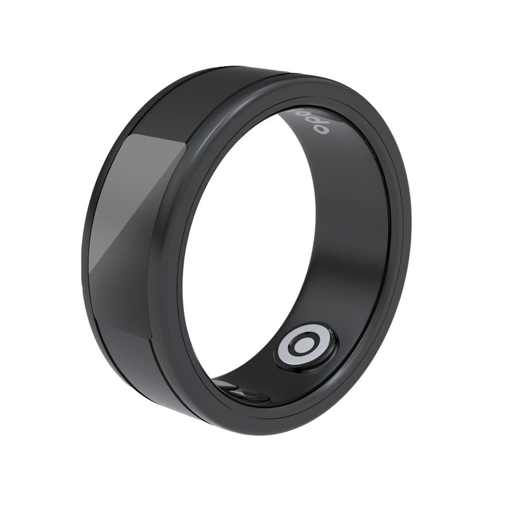 Porodo Smart Wearable Ring Size 11 with Touch Function Black – خاتم ذكي مع وظيفة اللمس للرجال مقاس 11 من بورودو اسود