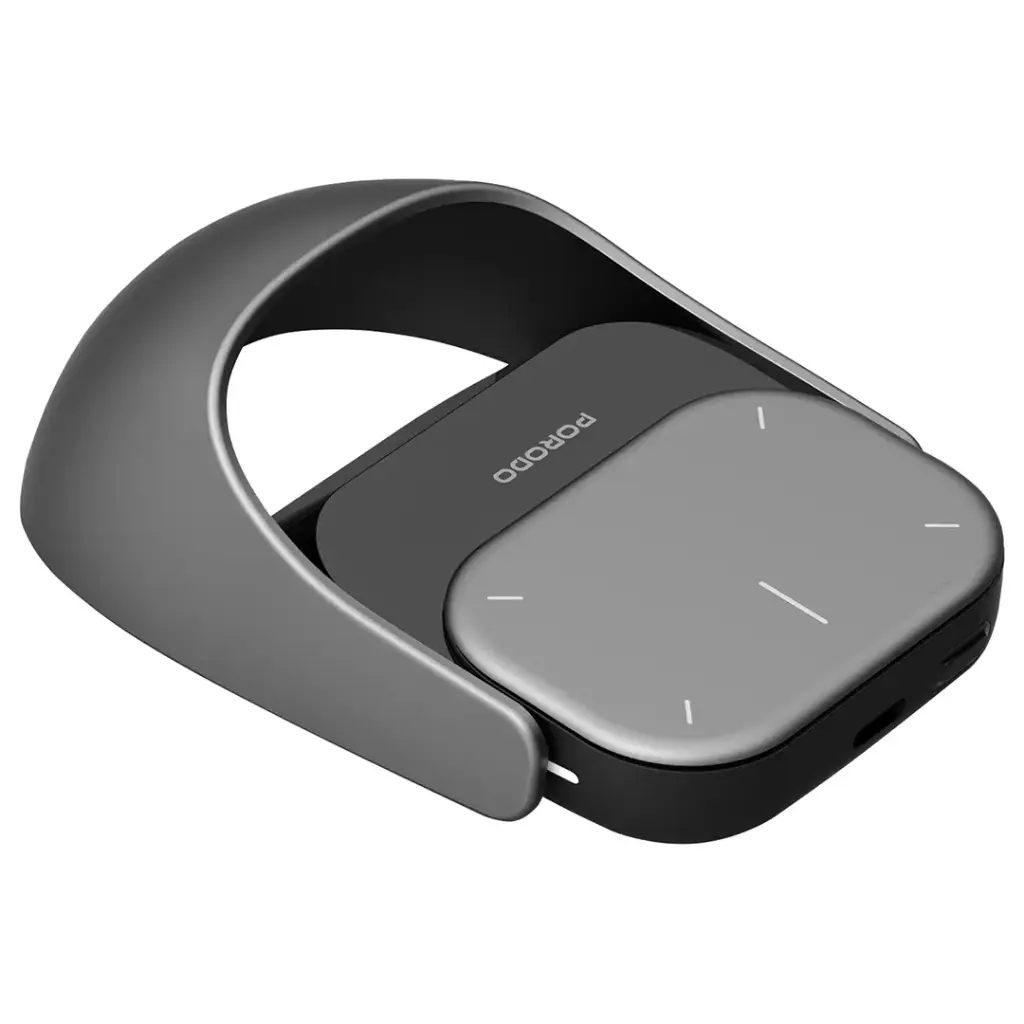 Porodo AirMouse Bluetooth Mouse Gray - ماوس بلوتوث لاسلكي من بورودو رمادي