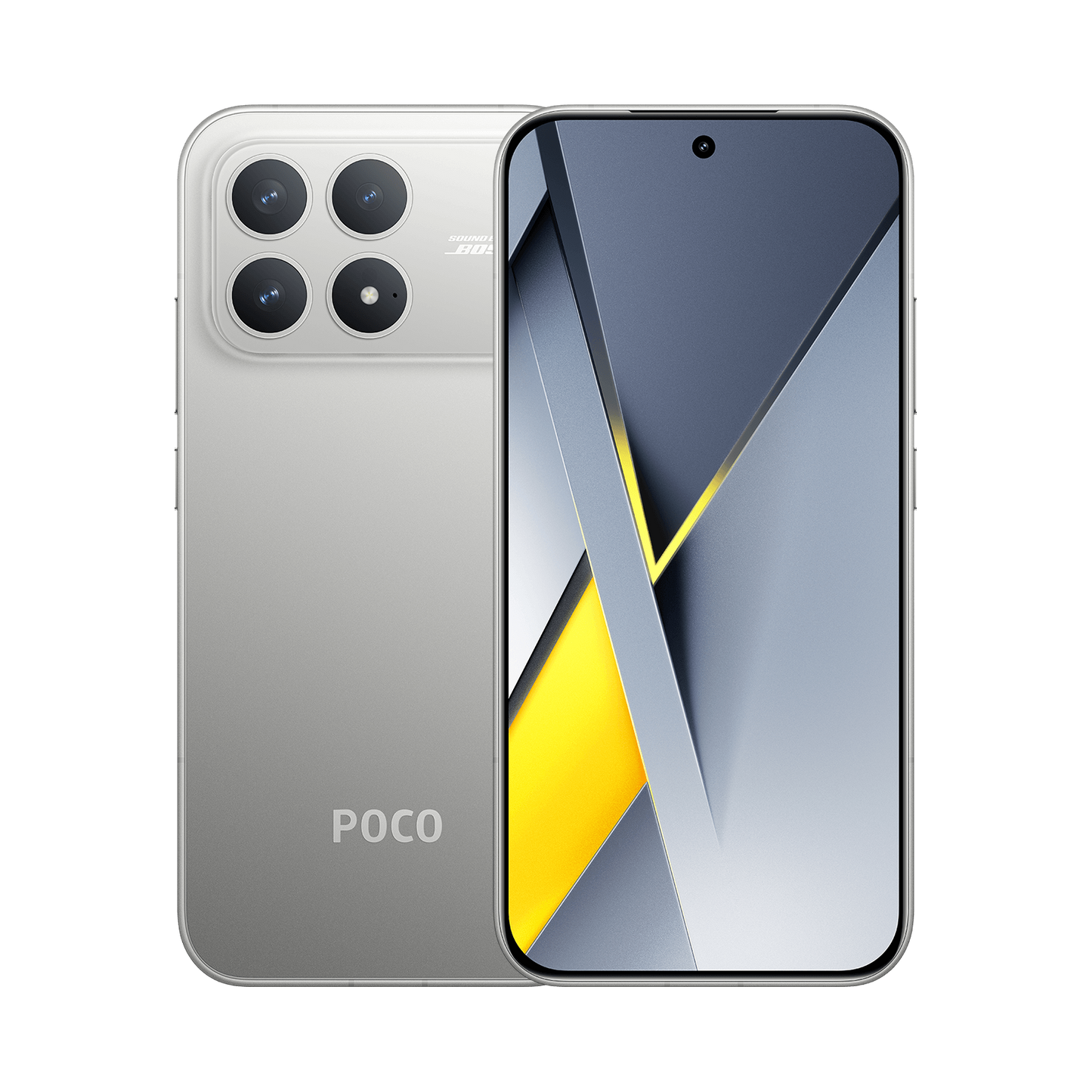 POCO F8 Pro 12/512 Titanium Silver - بوكو اف 8 برو 512/12 جيجابايت تيتانيوم فضي