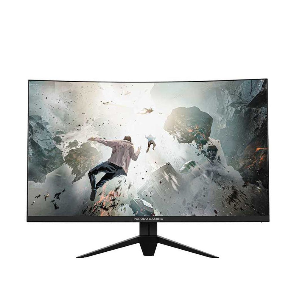 Porodo Gaming Wide Screen Gaming Monitor 32" 165Hz Black - شاشة العاب 32 بوصة 165 هيرتز من بورودو اسود