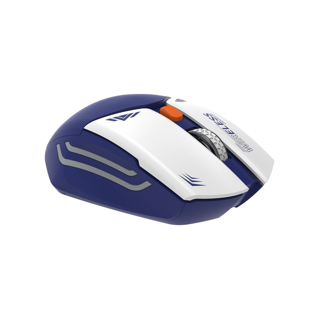 Porodo Gaming 2in1 2.4G Wireless Mouse DPI 1600 Blue - ماوس لاسلكي 2 في 1 للالعاب من بورودو ازرق
