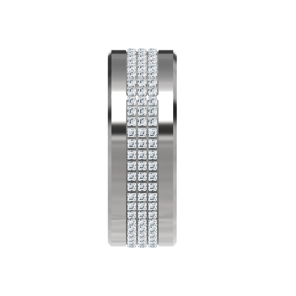 Porodo Smart Wearable Lady Ring Size 8 Silver – خاتم ذكي مع وظيفة اللمس للسيدات مقاس 8 من بورودو فضي
