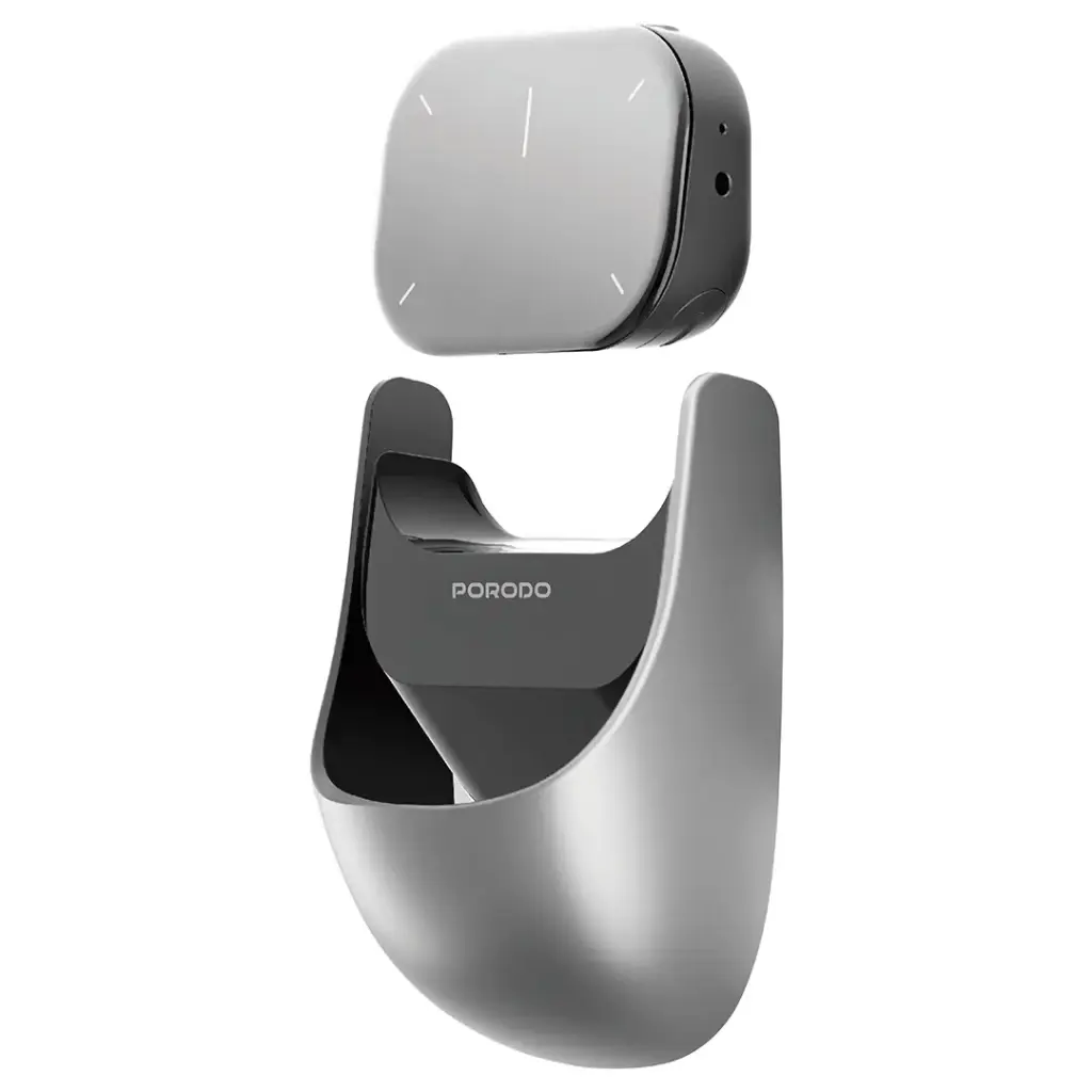 Porodo AirMouse Bluetooth Mouse Gray - ماوس بلوتوث لاسلكي من بورودو رمادي