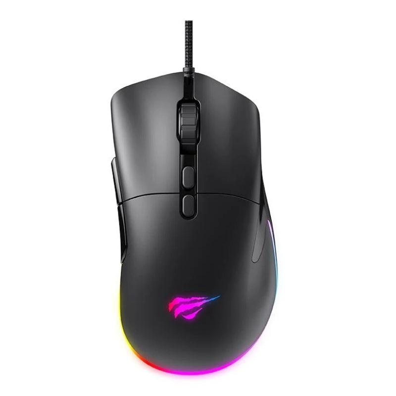 Havit MS954 Gaming mouse black - ماوس سلكي للالعاب من هافيت اسود