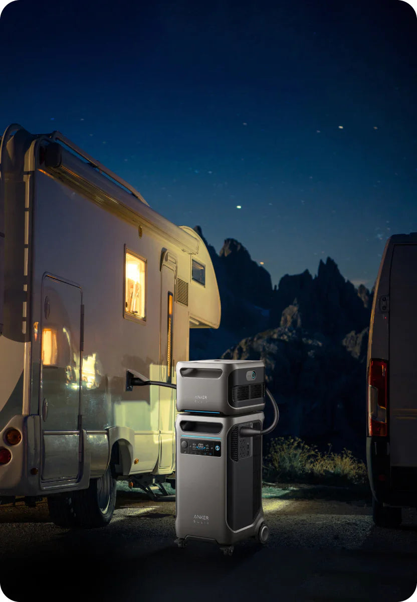 Anker SOLIX F3800 Portable Power Station 3840Wh |6000W Black - مولد طاقة محمول 6000 واط من انكر