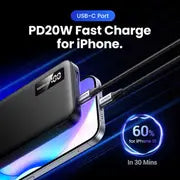 UGREEN Power Bank Two Way Fast Charging 10000mah - باوربنك 10000 ملي امبير 22.5 واط من يوكرين