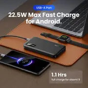 UGREEN Power Bank Two Way Fast Charging 10000mah - باوربنك 10000 ملي امبير 22.5 واط من يوكرين