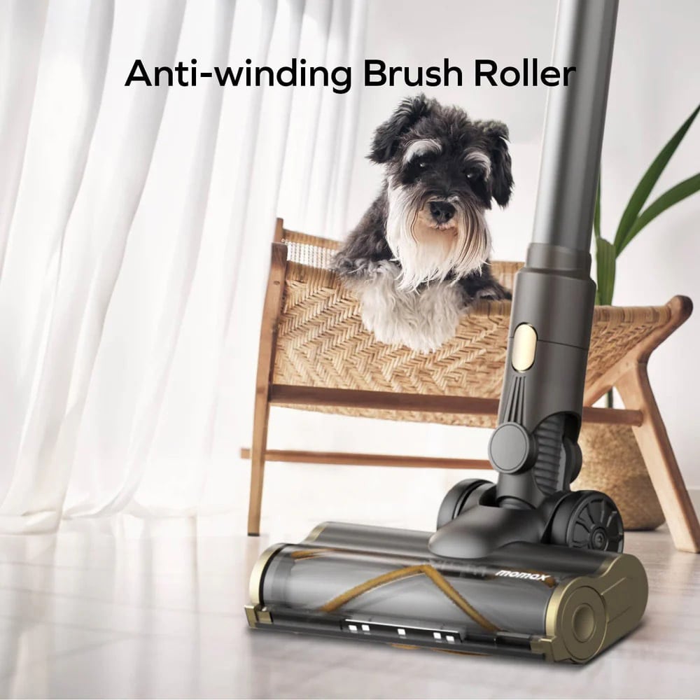 Momax Home Vacuum+ Cordless Vacuum Cleaner UK Plug - مكنسة كهربائية لاسلكية بقوة شفط 28000 باسكال من موماكس