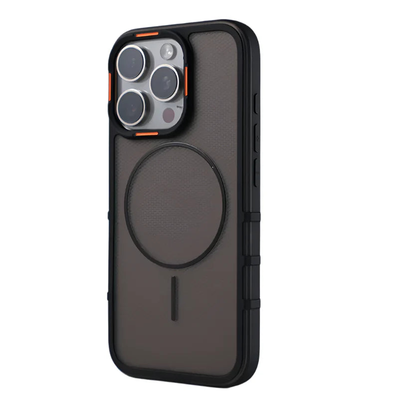 YOTOO CASE FOR IPHONE 16 PRO MAX BLACK- كفر ايفون 16 برو ماكس اسود