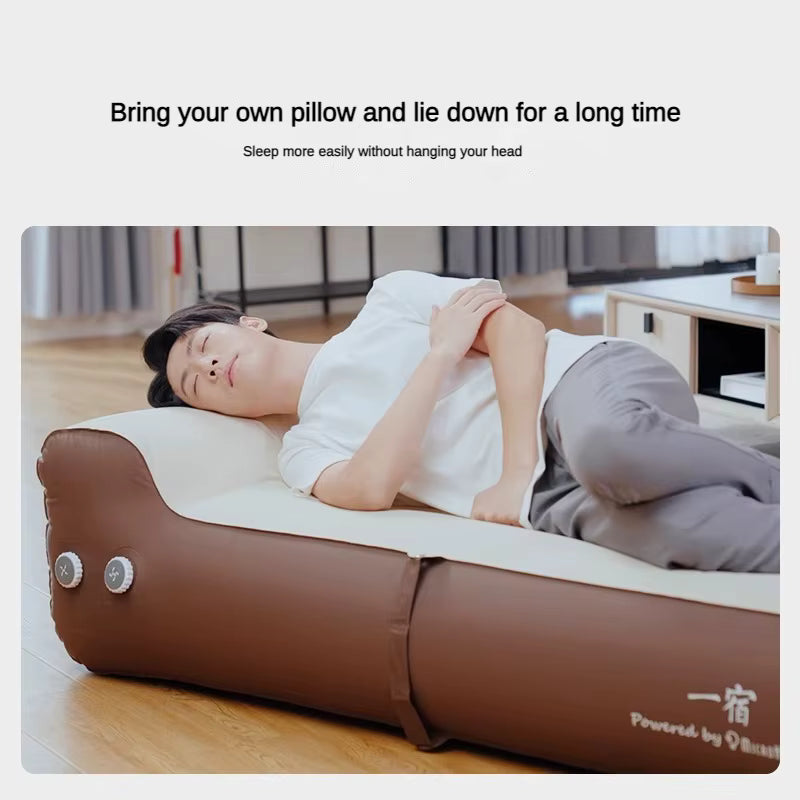 Yisu PL2-01 Automatic Leisure Bed Earth Brown - سرير هوائي ذكي اوتوماتيكي قابل للنفخ والتفريغ يتحمل حتى 150 كغم