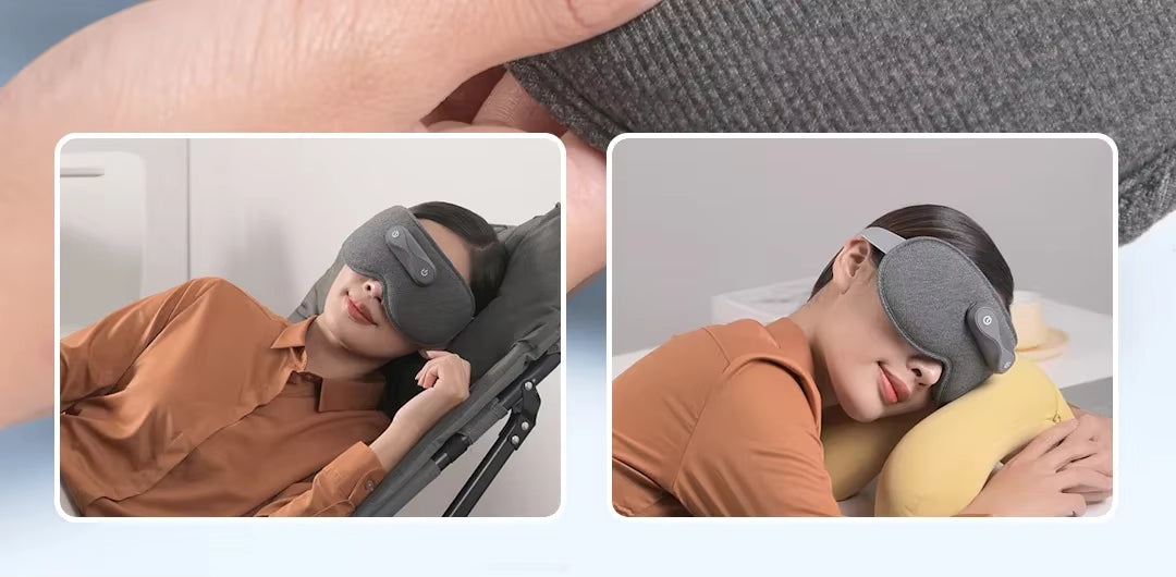 COOL EASY GRAPHENE SMART NASAL SOOTHING HOT COMPRESS EYE MASK - ماسك العين الذكي جرافين تدفئة واسترخاء للعينين