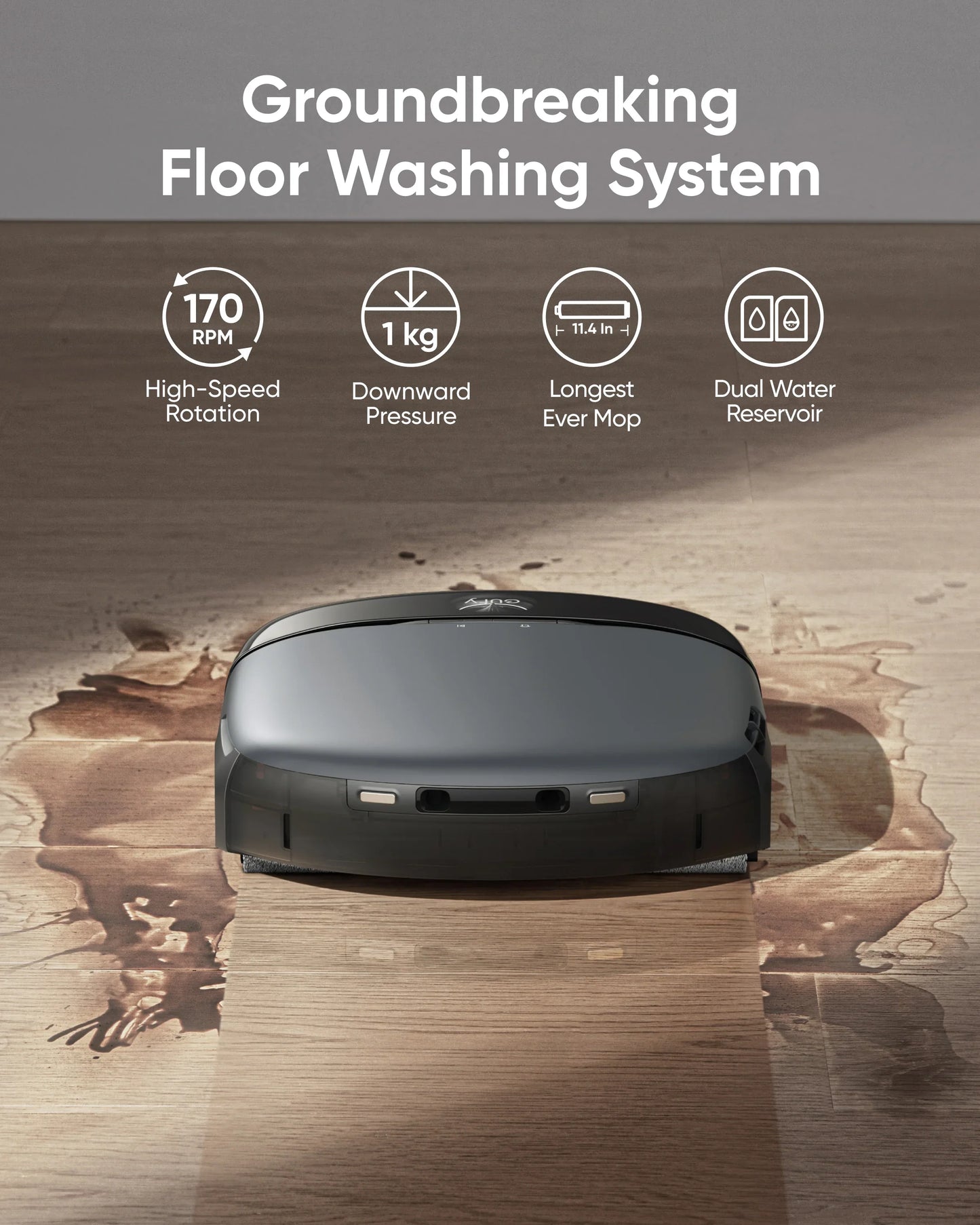 Eufy Robot Vacuum Omni S1 - روبوت التنظيف كنس ومسح 8000 باسكال من انكر