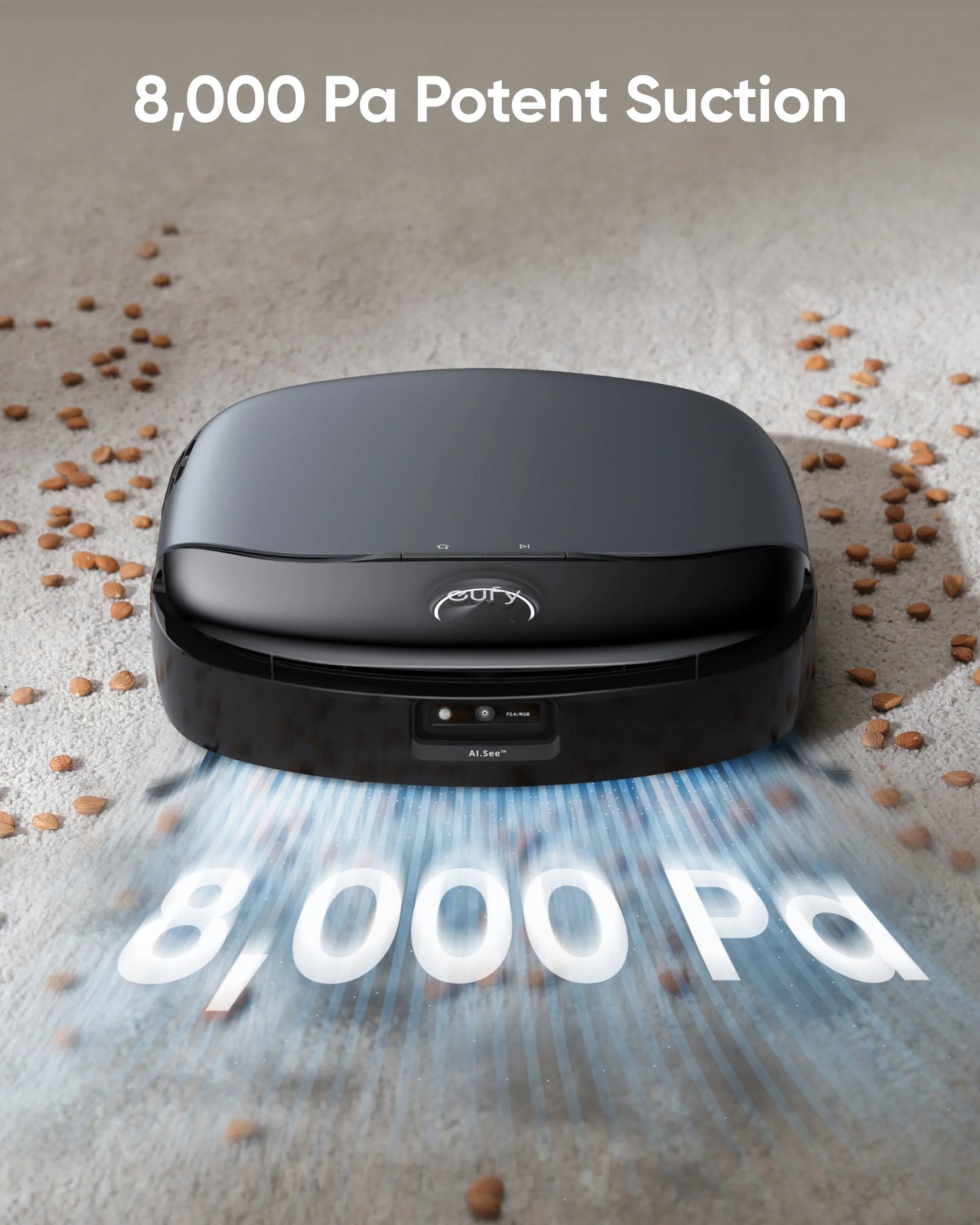 Eufy Robot Vacuum Omni S1 - روبوت التنظيف كنس ومسح 8000 باسكال من انكر