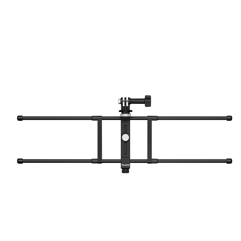 TELESIN Adjustable Universal Fence Mount for Action Cameras/ Phones - ستاند للكاميرات والهواتف الذكية على الاسوار قابل للتعديل من تيليسن