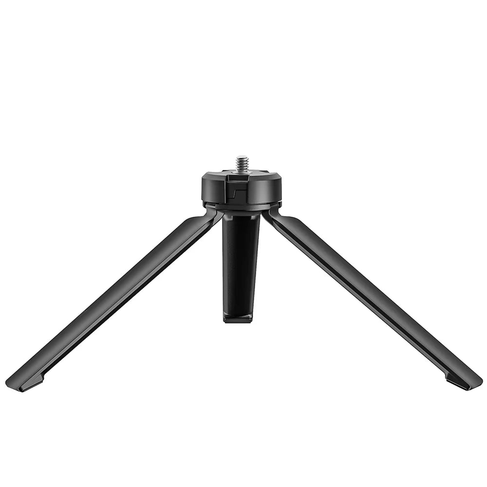 TELESIN Upgraded Aluminum Alloy Storage Tripod - ستاند مكتبي للهاتف والكاميرا والداتا شو ثلاثي القوائم قابل للطي من تيليسن