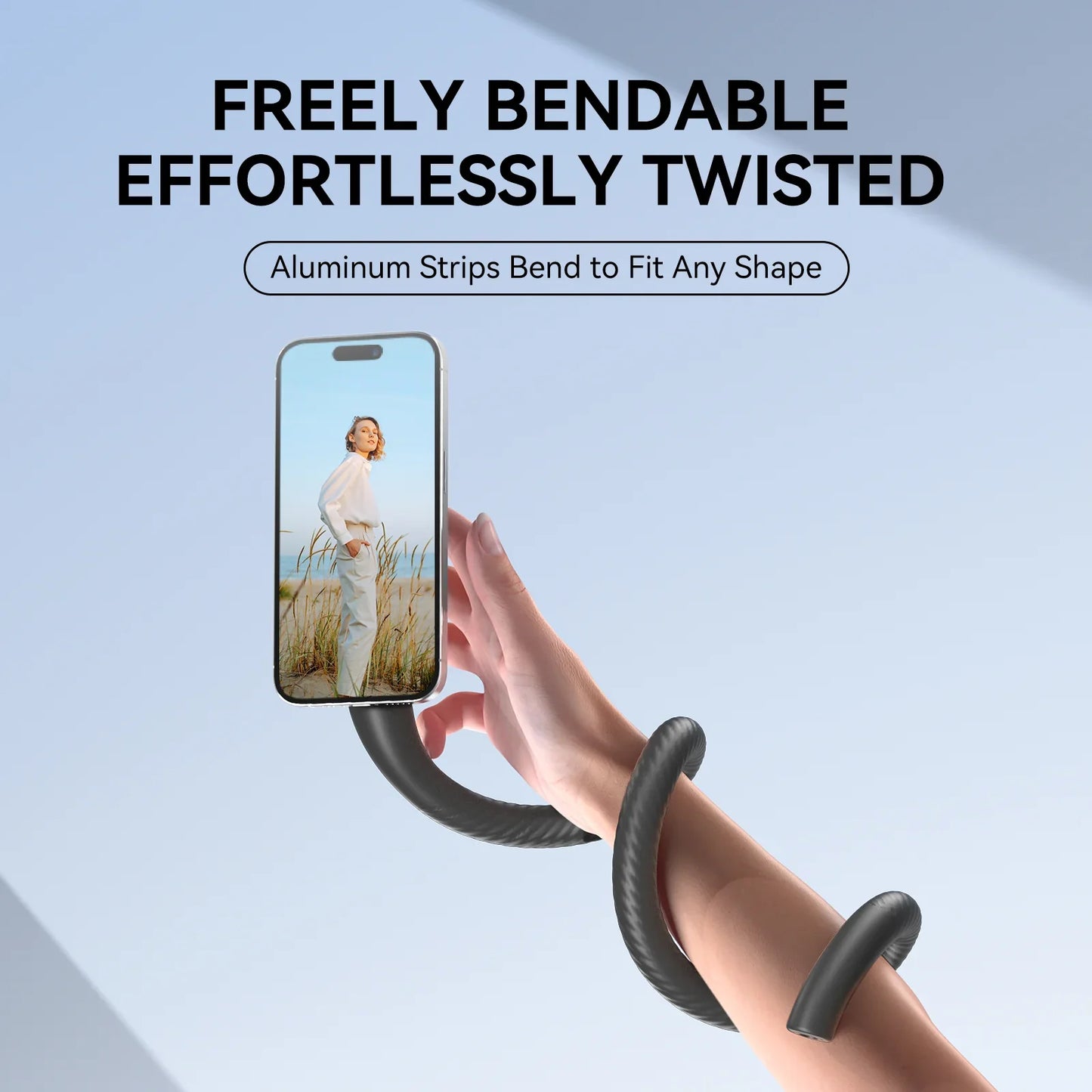 TELESIN Flexible Mount for Phones - ستاند مغناطيسي مرن للهاتف والكاميرا من تيليسن