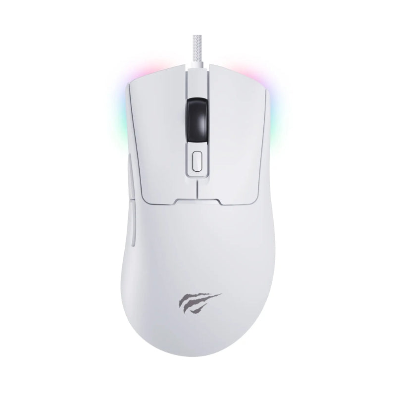 Havit MS966 Gaming mouse white - ماوس سلكي للالعاب من هافيت ابيض
