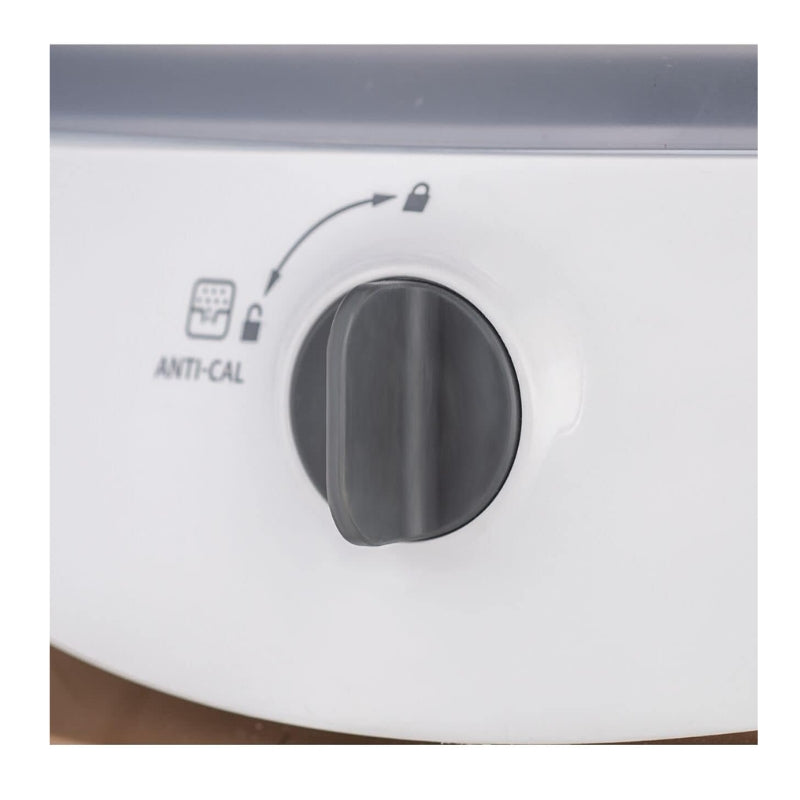 Black&Decker GST2400-B5 TWIN POLE VERTICAL GARMENT STEAMER 2400W white - مكوى بخارية عامودية مزدوجة القطب بقوة 2400 واط من بلاك اند ديكر