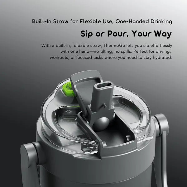 Oraimo ThermoGo 750ml Stainless Steel Insulated Thermos - ترمز ستانلس ستيل معزول 750 مل من اورايمو