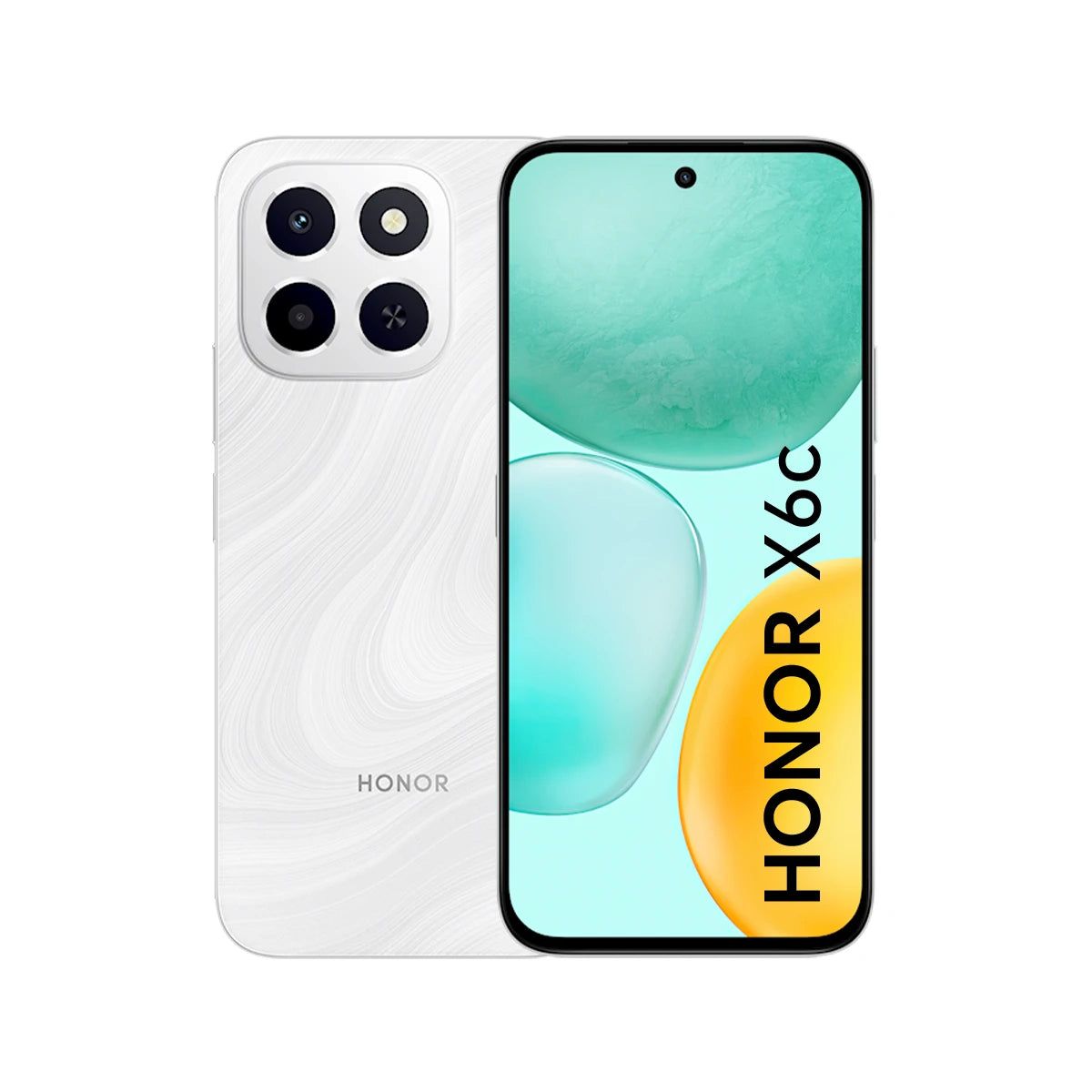 HONOR X6c 6/128GB WHITE - هونر اكس 6 سي 128/6 جيجابايت ابيض