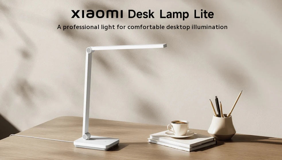 Xiaomi Desk Lamp Lite - مصباح تيبلام مكتبي سلكي من شاومي