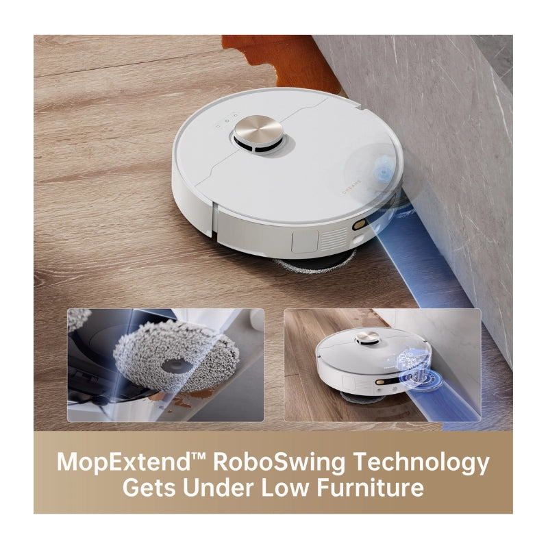 Dreame X40 Ultra Robot Vacuum - روبوت التنظيف كنس ومسح بقوة شفط 12000 باسكال من دريمي