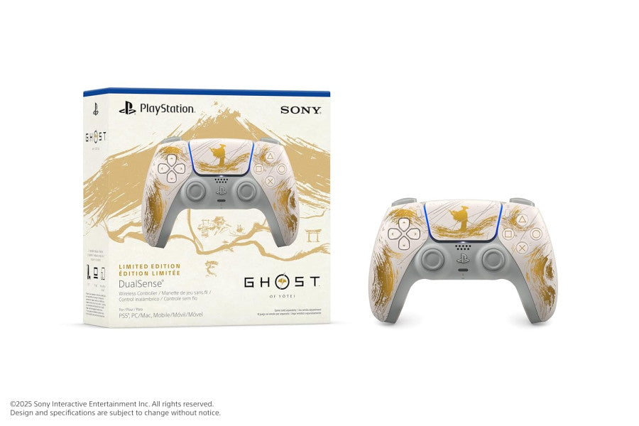PLAY STATION DUALSENSE 5 CONTROLLER GHOST OF YOTEI - وحدة تحكم (جوستك) بلايستيشن 5 من سوني غوست اوف يوتي