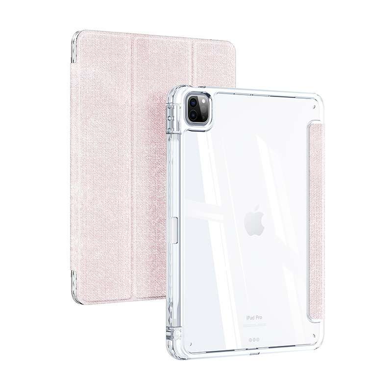 UNID BOOK CASE FOR IPAD PRO 11 2024 PINK - كفر ايباد برو 11 2024 وردي