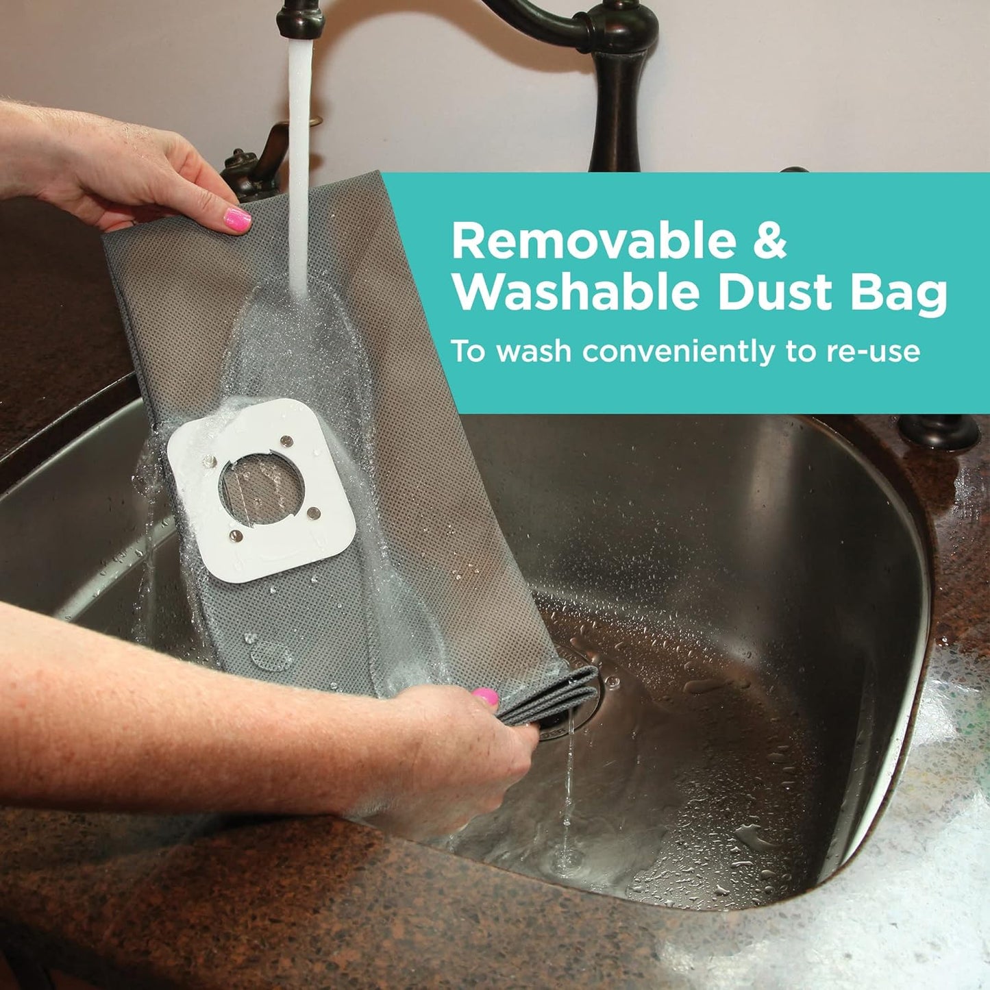 Black&Decker WDBD10-B5 Vacuum cleaner 1200W orange/black - مكنسة كهربائية بقوة 1200 واط من بلاك اند ديكر