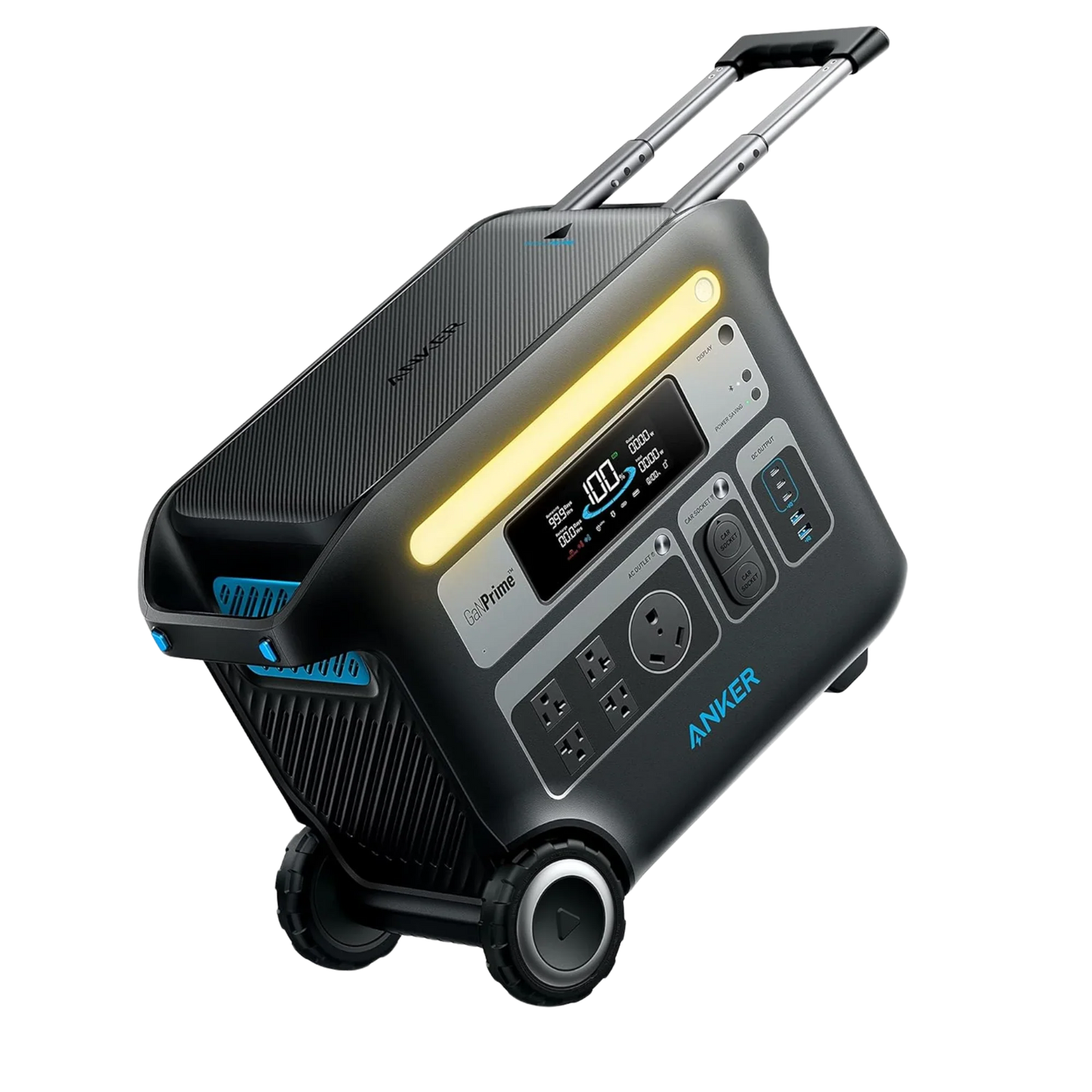 Anker 767 Power Station 2048Wh - 2400W UK Black - مولد طاقة محمول بقوة 2400 واط من انكر