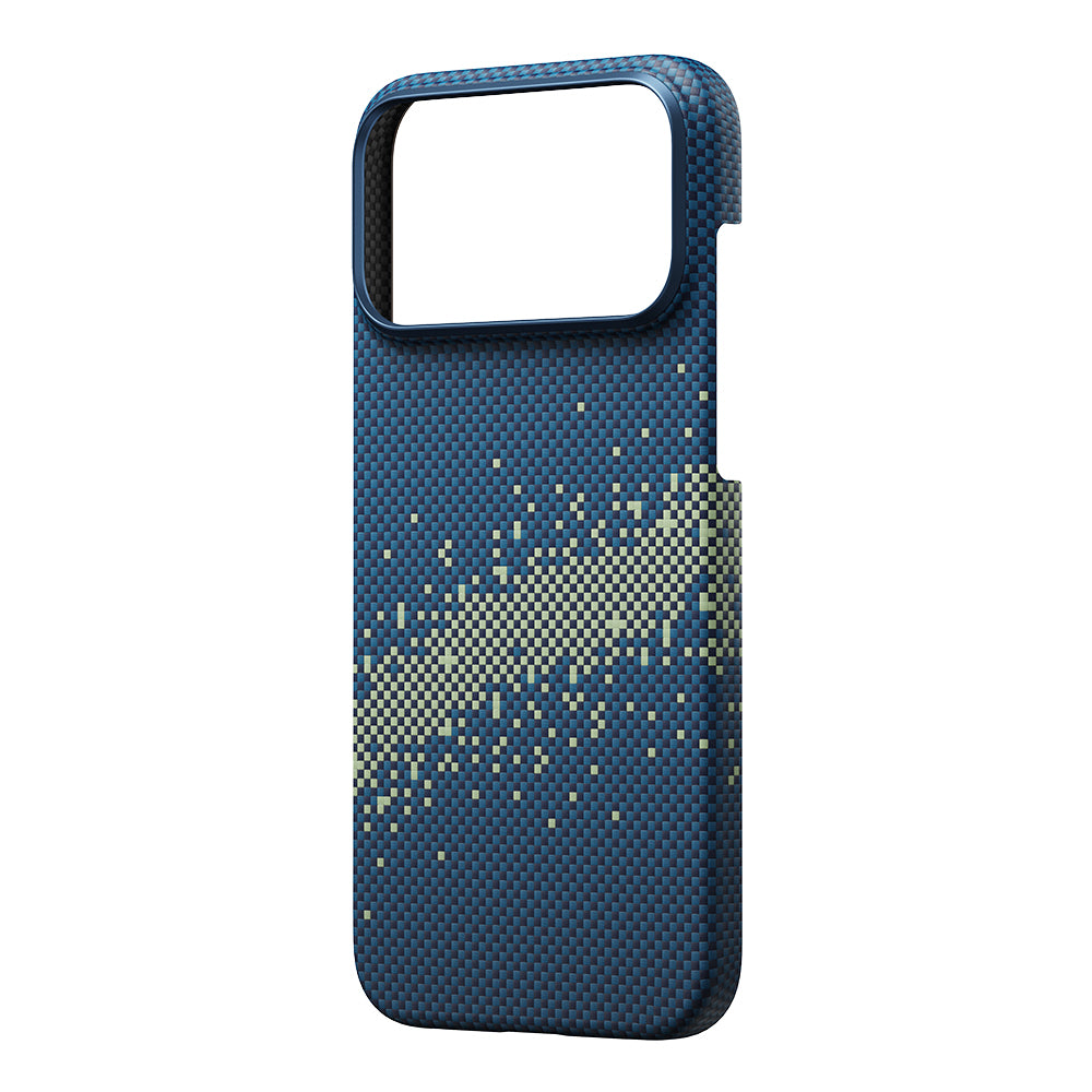 PITAKA ULTRA-SLIM CASE FOR IPHONE 17 PRO MIKY WAY GALAXY - كفر ايفون 17 برو ماك سيف فائق النحافة من بيتاكا