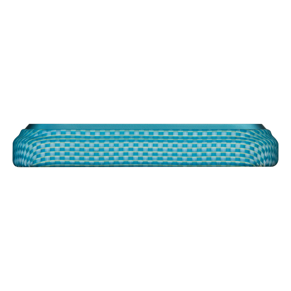 PITAKA Glints Of Gold Ultra-Slim Case For iPhone 17 Pro Max (Lucid Blue) - كفر ايفون 17 برو ماكس فائق النحافة ماك سيف من بيتاكا ازرق