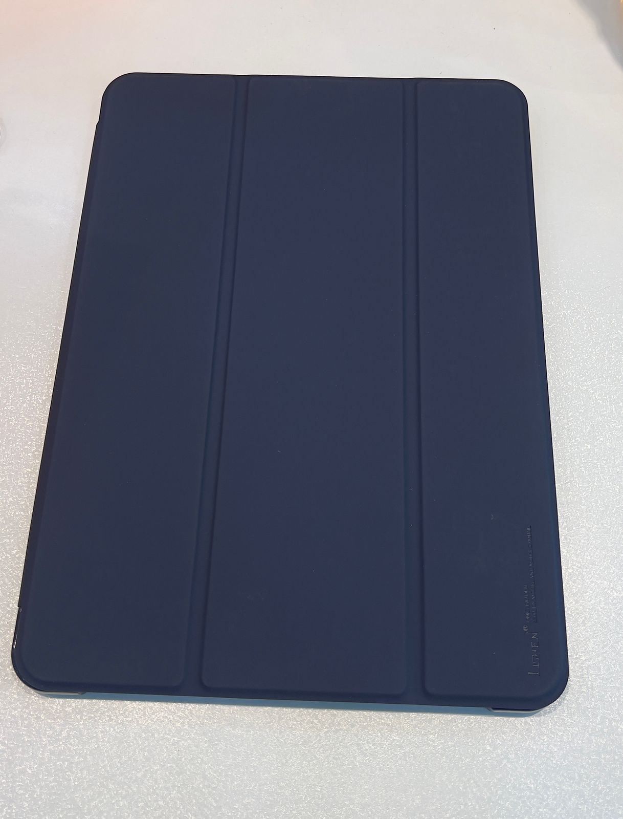 LISHEN FLAT COVER WITH PEN SLOT FOR MI PAD 6S PRO 12.4 BLUE - كفر شاومي باد 6 اس برو 12.4 انش مع مكان مخصص للقلم من لينشين ازرق