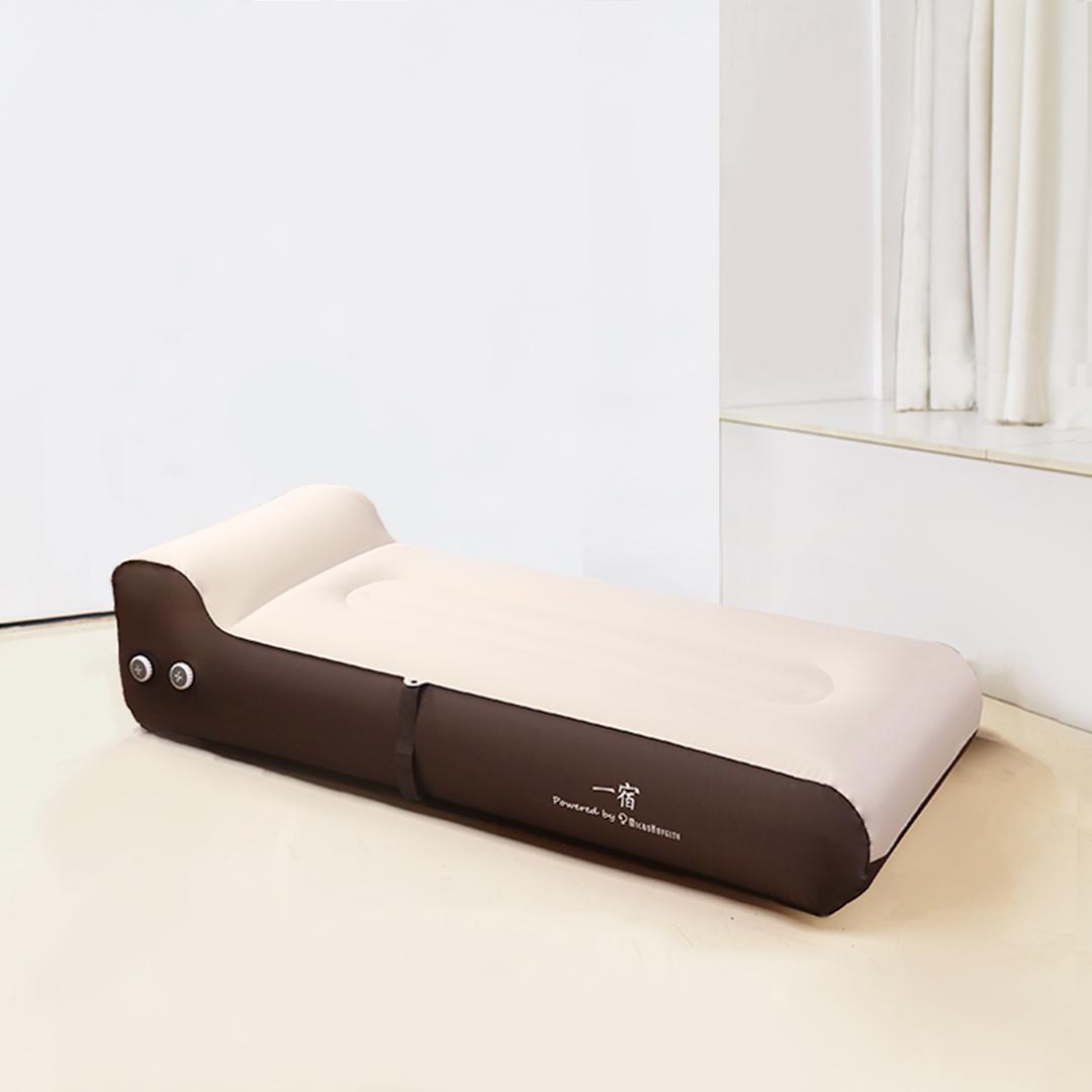 Yisu PL2-01 Automatic Leisure Bed Earth Brown - سرير هوائي ذكي اوتوماتيكي قابل للنفخ والتفريغ يتحمل حتى 150 كغم
