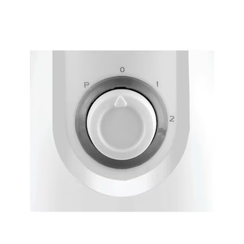 Black&Decker BX4030-B5 Blender With Grinder 400W white - خلاط كهربائي بقدرة 400 واط مع مطحنة من بلاك اند ديكر