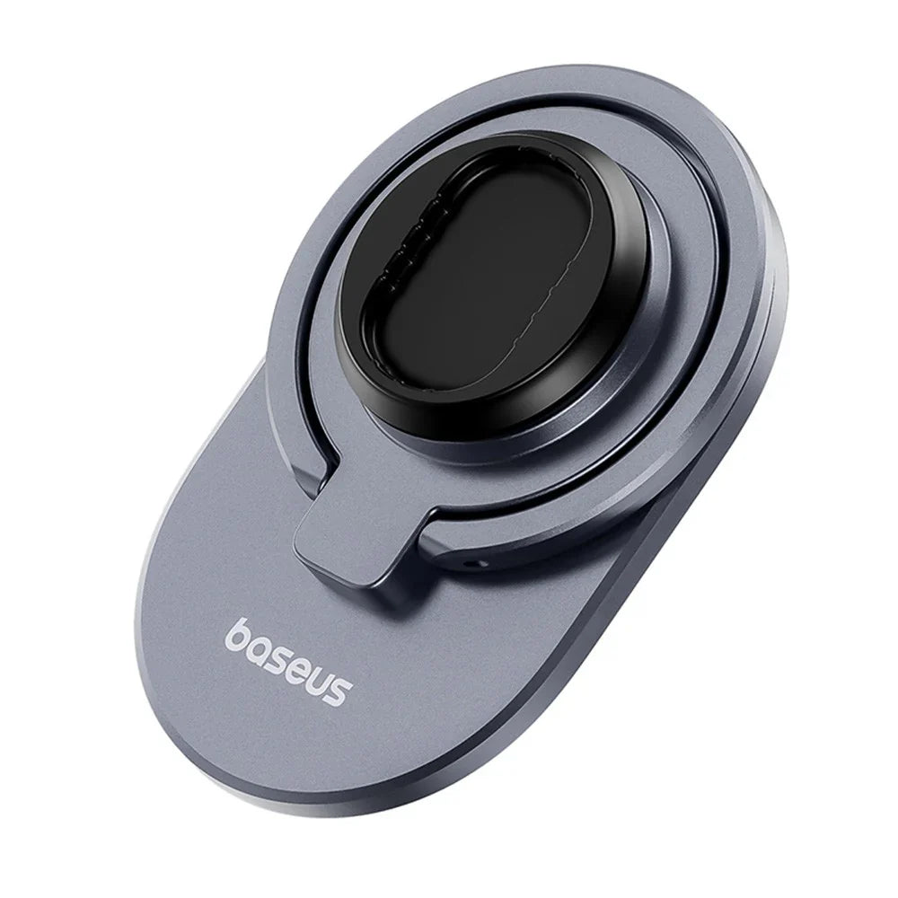 Baseus PrimeTrip Series Stick-on Type Bike Phone Mount Cosmic Black - ستاند مغناطيسي للدراجة الهوائية 2 في 1 من باسيوس